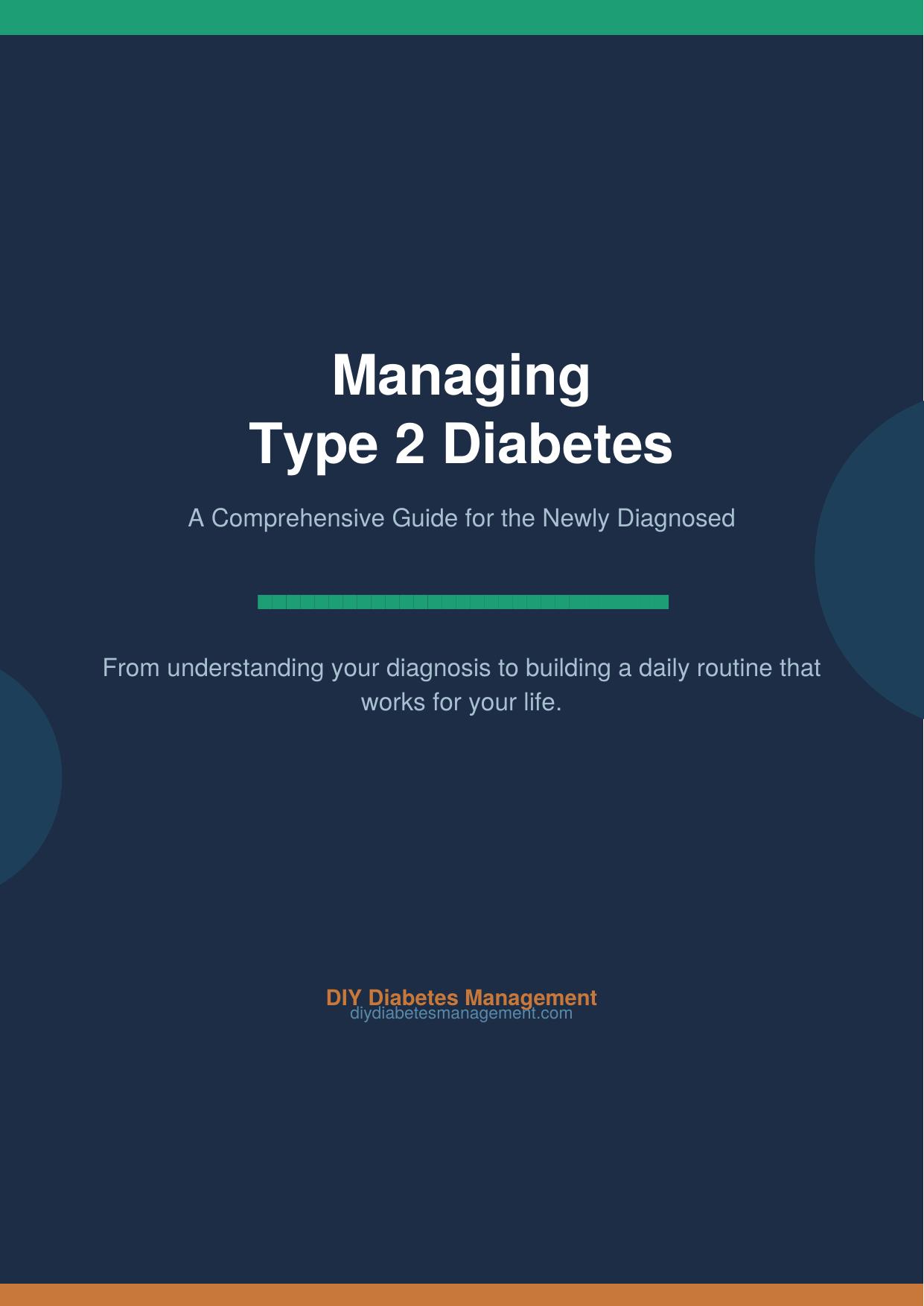 Managing Type 2 Diabetes Guide Cover